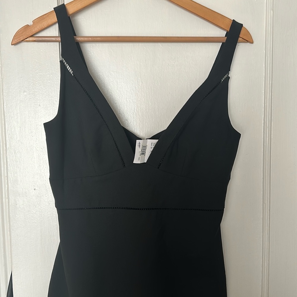 Elizabeth and James designer black chic dress
